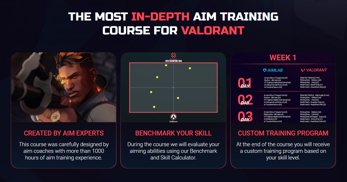 Valorant Aim trainer promo video